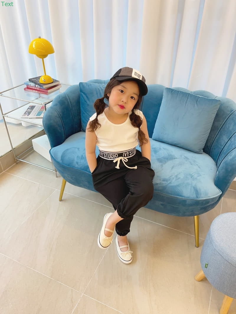 Honeybee - Korean Children Fashion - #minifashionista - Rib Banf Sleeveless