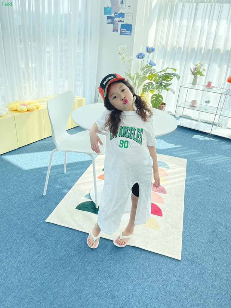 Honeybee - Korean Children Fashion - #stylishchildhood - Long Slit One-piece - 11