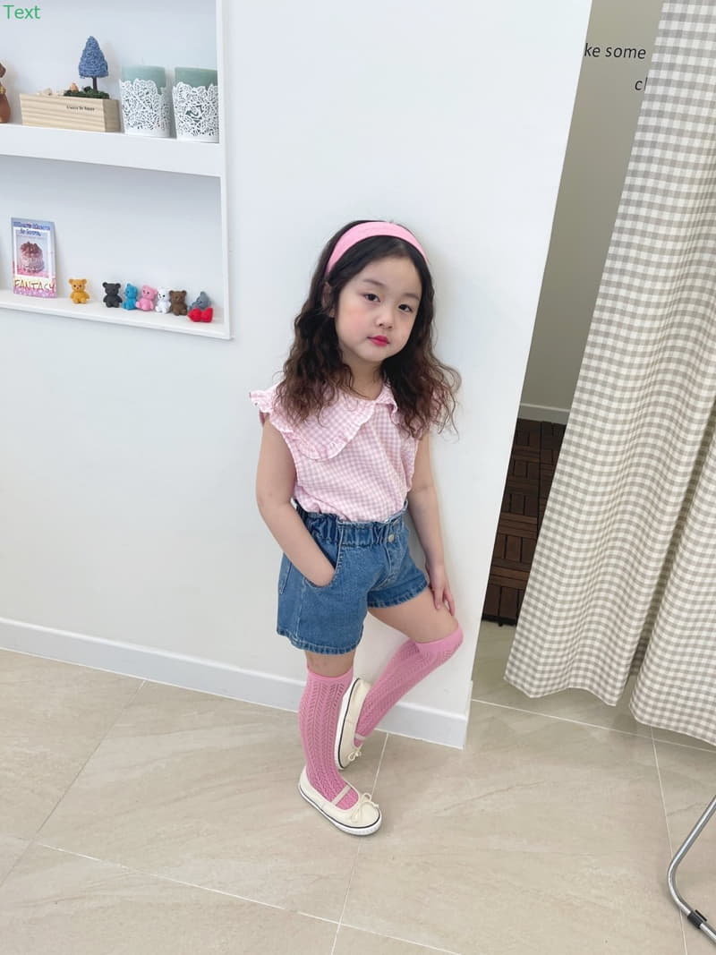 Honeybee - Korean Children Fashion - #stylishchildhood - Two Button Denim Shorts - 2