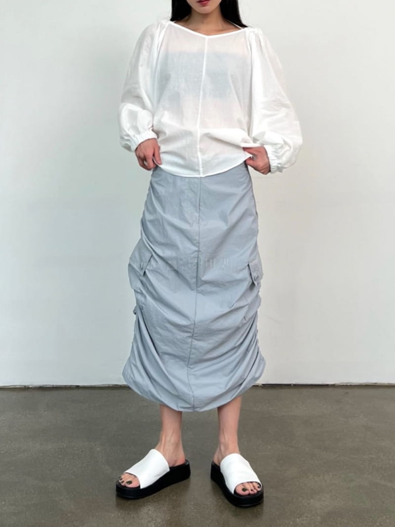 Inni - Korean Women Fashion - #momslook - Metal Skirt - 5