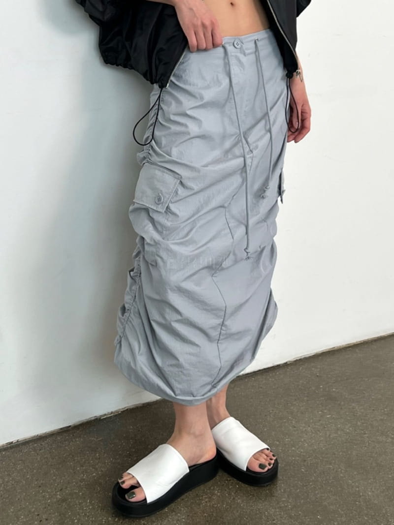 Inni - Korean Women Fashion - #momslook - Metal Skirt - 6