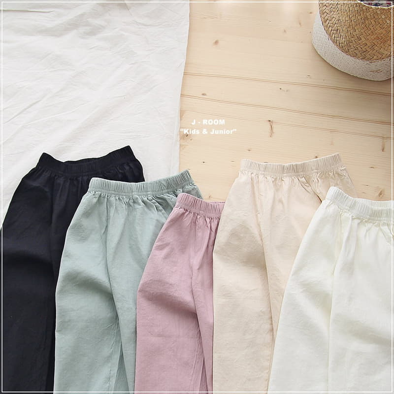 J-Room - Korean Children Fashion - #kidsshorts - Linen Pants - 8