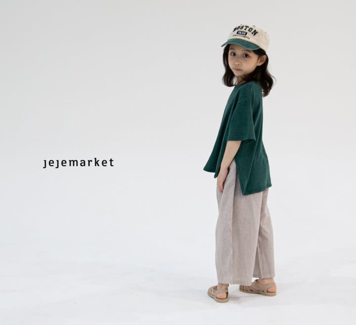 Jeje Market - Korean Children Fashion - #Kfashion4kids - Linen Cool Tee - 8