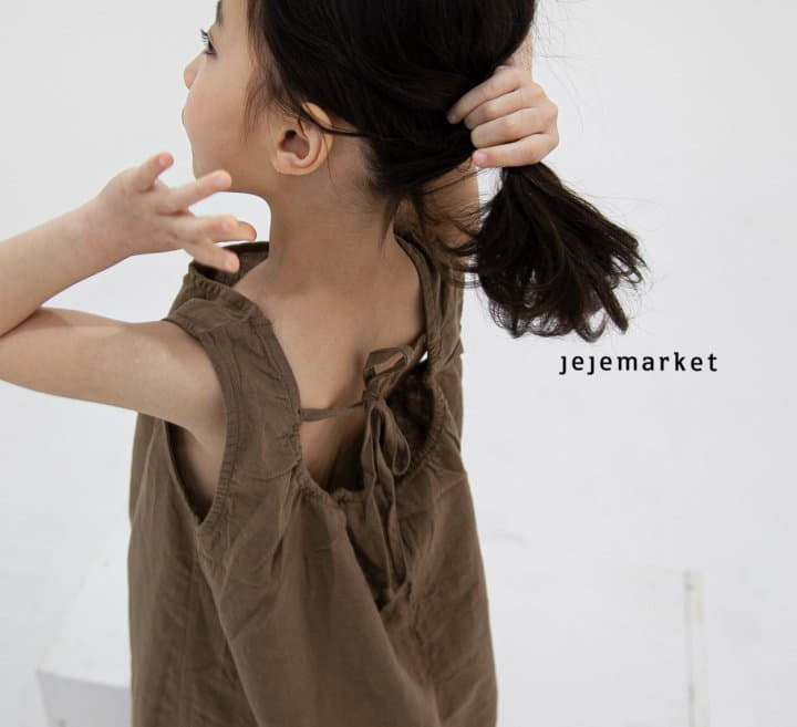 Jeje Market - Korean Children Fashion - #prettylittlegirls - Ber Linen One-piece - 4