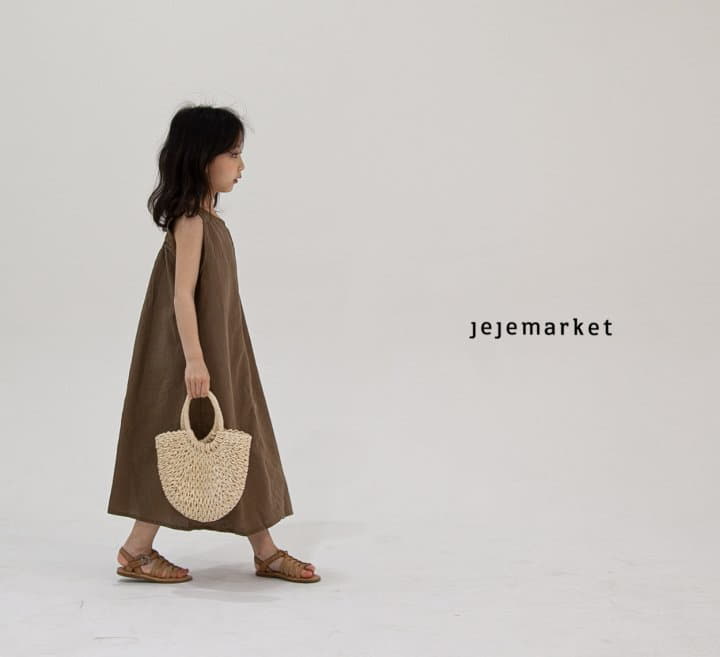 Jeje Market - Korean Children Fashion - #childofig - Ber Linen One-piece - 5