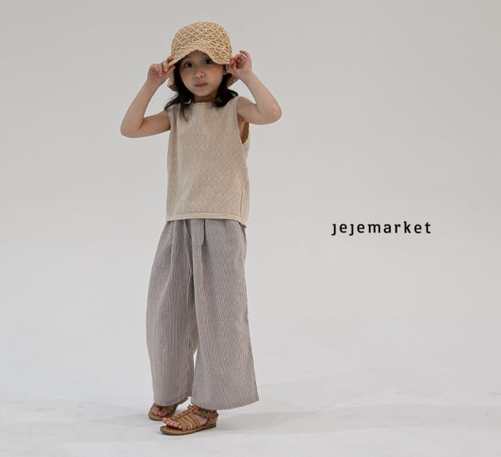 Jeje Market - Korean Children Fashion - #childrensboutique - Chucream Knit Sleeveless - 8