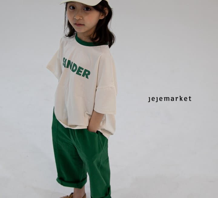 Jeje Market - Korean Children Fashion - #designkidswear - Sander Color Tee - 8
