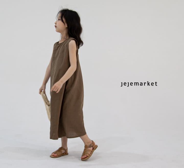 Jeje Market - Korean Children Fashion - #designkidswear - Ber Linen One-piece - 7
