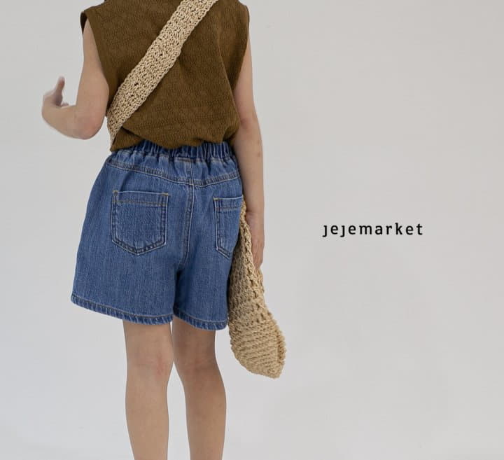 Jeje Market - Korean Children Fashion - #childrensboutique - Melon Jeans Shorts - 4