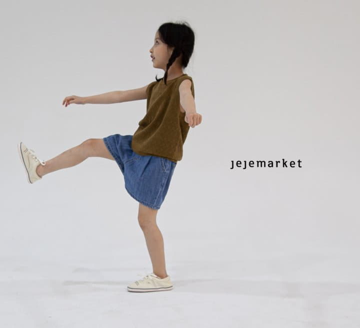 Jeje Market - Korean Children Fashion - #discoveringself - Melon Jeans Shorts - 5