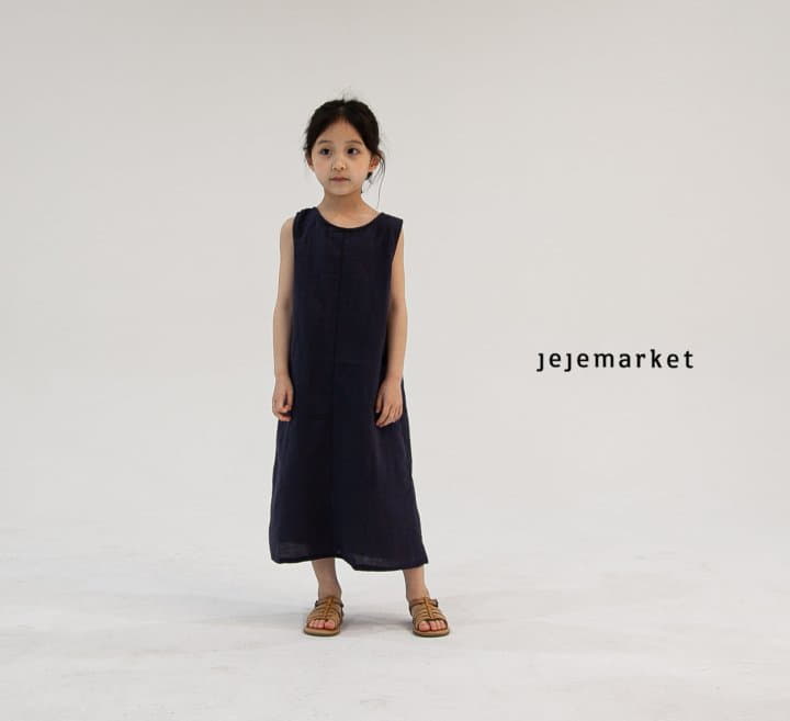 Jeje Market - Korean Children Fashion - #fashionkids - Ber Linen One-piece - 9