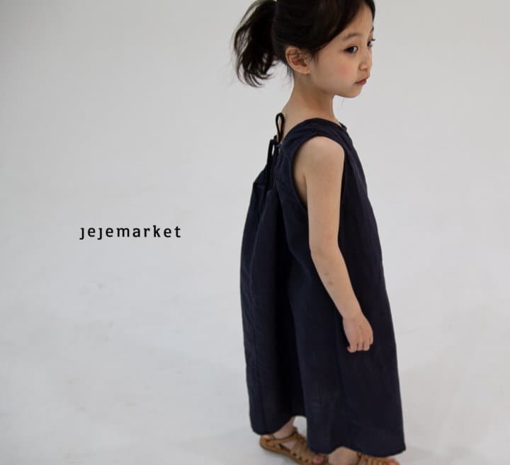 Jeje Market - Korean Children Fashion - #kidsstore - Ber Linen One-piece - 11
