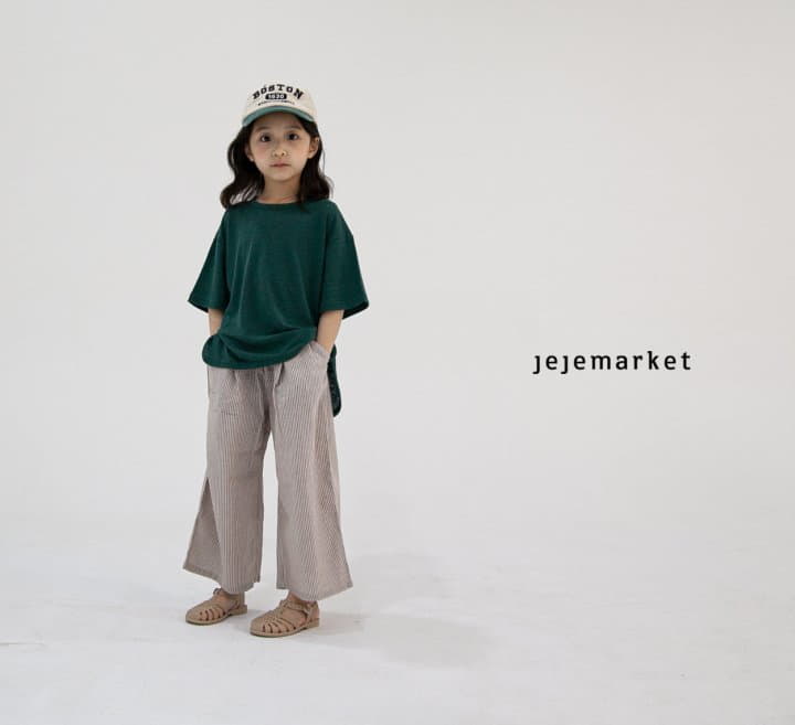 Jeje Market - Korean Children Fashion - #kidsstore - Linen Cool Tee - 6