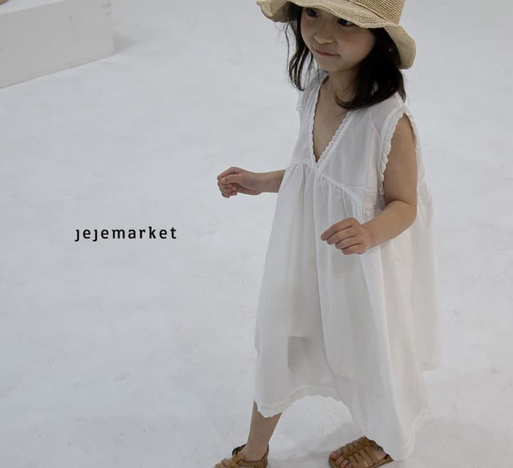 Jeje Market - Korean Children Fashion - #minifashionista - Vanila One-piece