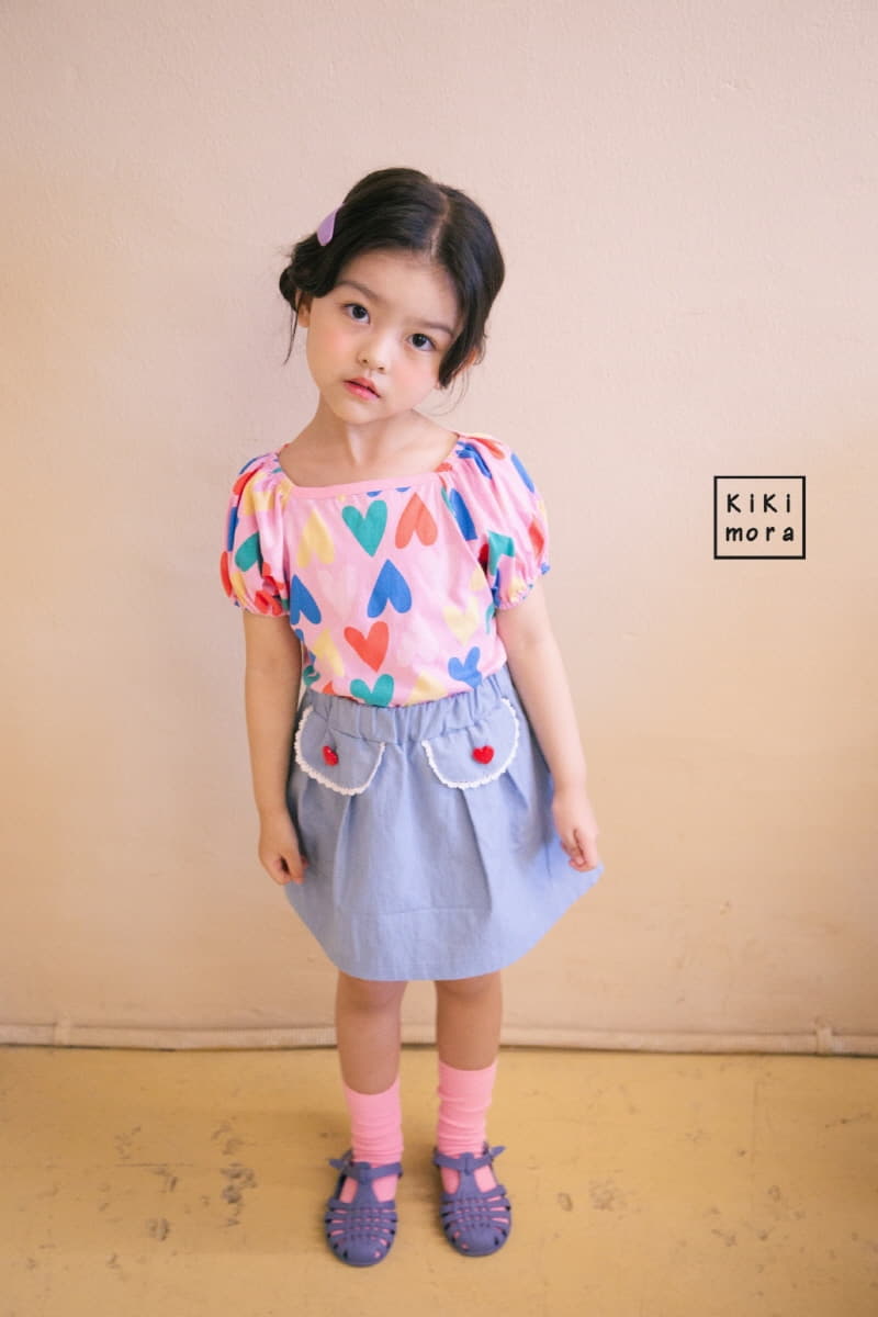 Kikimora - Korean Children Fashion - #fashionkids - Denim Wrap Shorts - 7