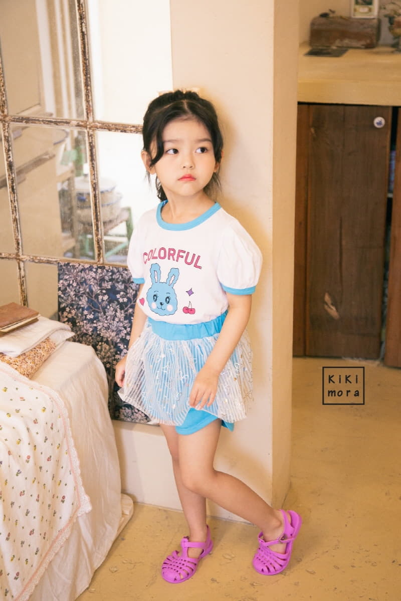 Kikimora - Korean Children Fashion - #kidsshorts - Colorful Tee - 11