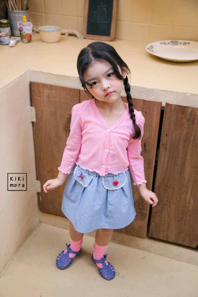 Kikimora - Korean Children Fashion - #prettylittlegirls - Denim Wrap Shorts
