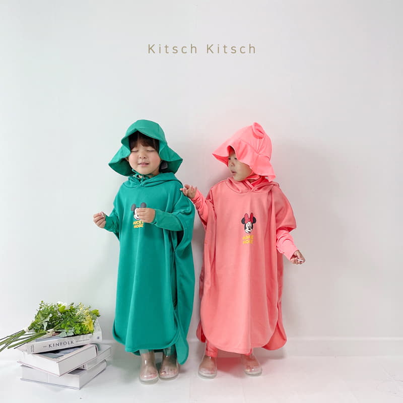 Kitsch Kitsch - Korean Children Fashion - #todddlerfashion - U and Me Swim MM Hoody Towel - 8