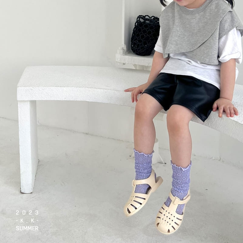 Kk - Korean Children Fashion - #Kfashion4kids - Leather Pants - 12