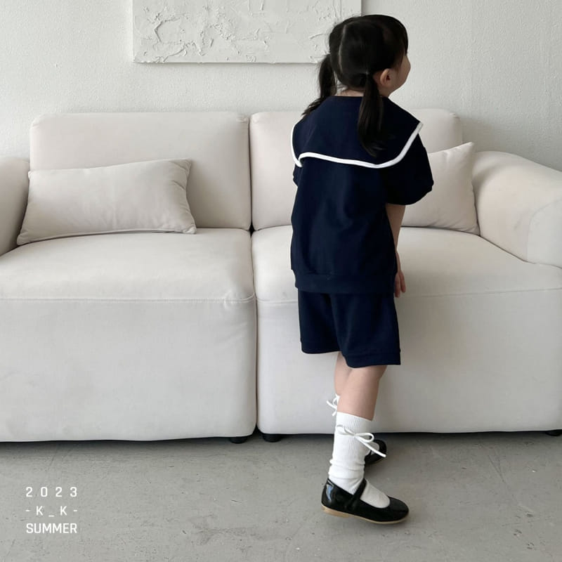 Kk - Korean Children Fashion - #childrensboutique - Eddie Top Bottom Set - 8