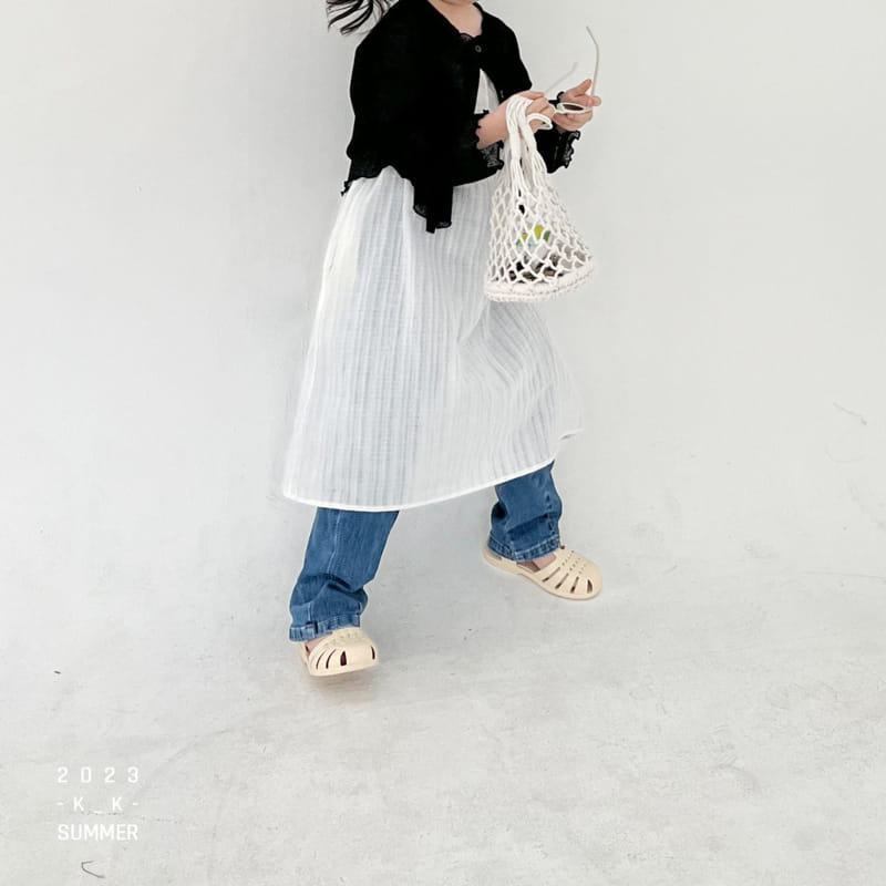 Kk - Korean Children Fashion - #designkidswear - Pokari Layered One-piece - 11