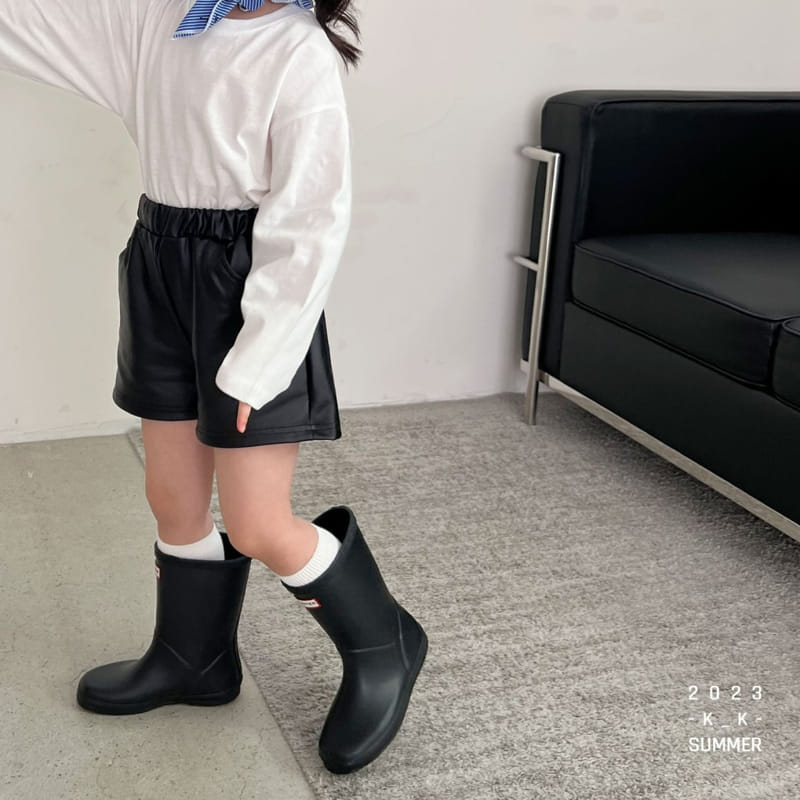 Kk - Korean Children Fashion - #discoveringself - Leather Pants - 7