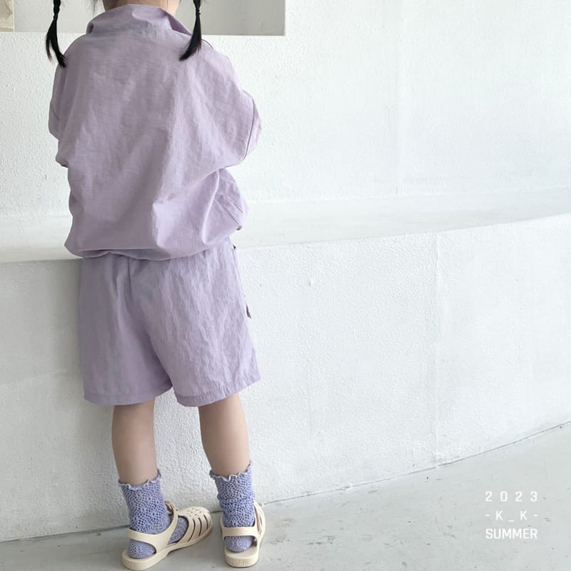 Kk - Korean Children Fashion - #fashionkids - Another Top Bottom Set - 12