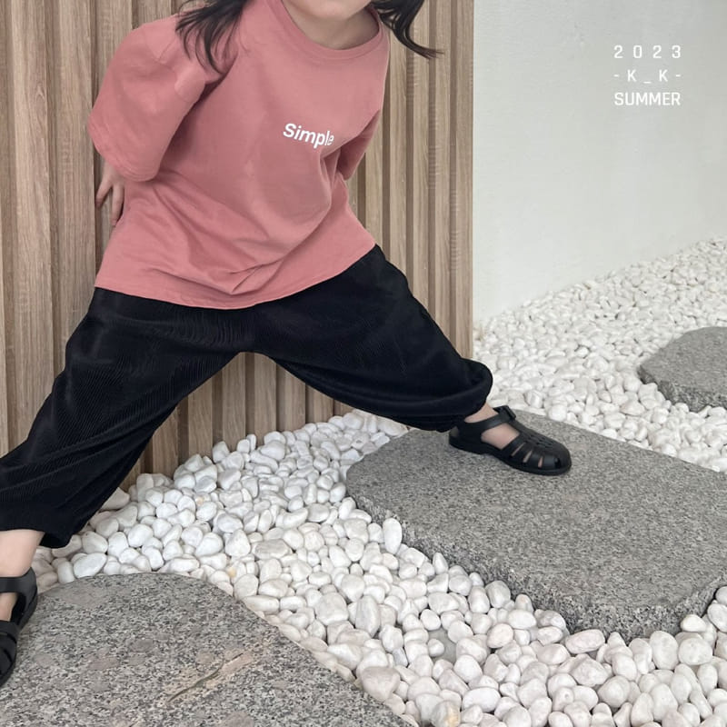 Kk - Korean Children Fashion - #littlefashionista - Buckt Pants - 10