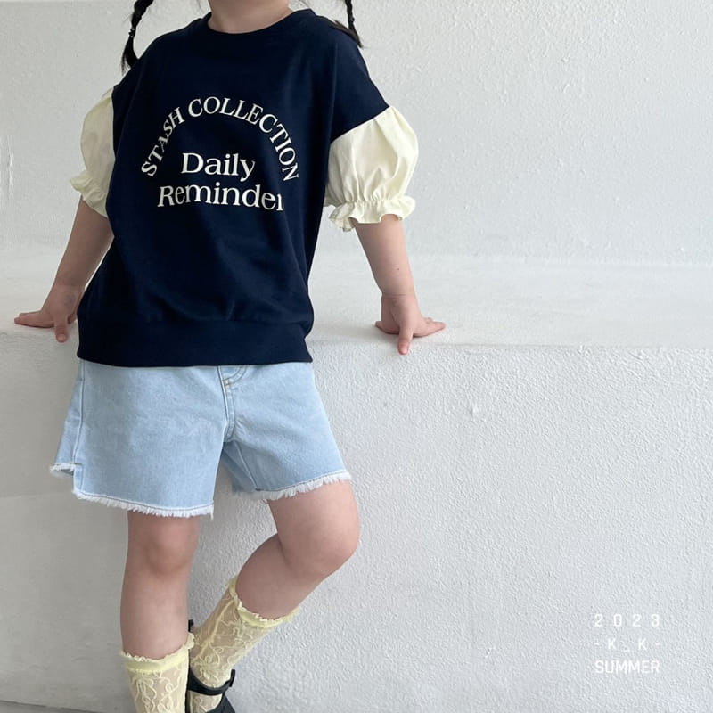 Kk - Korean Children Fashion - #littlefashionista - Washing Jeans - 8