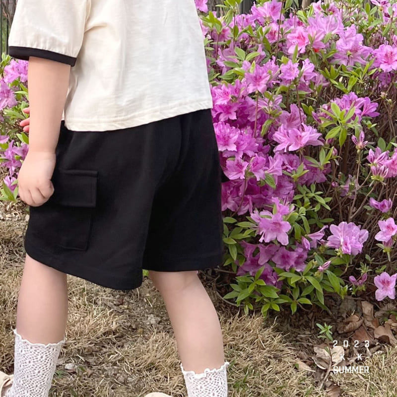 Kk - Korean Children Fashion - #littlefashionista - Friends Cargo Pants - 6