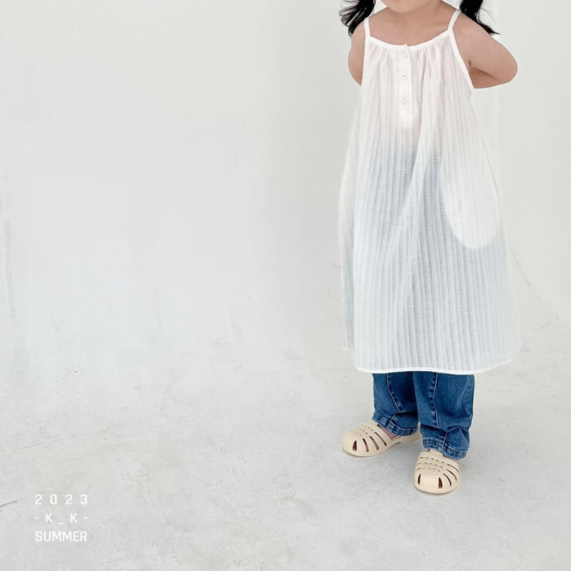 Kk - Korean Children Fashion - #Kfashion4kids - Pokari Layered One-piece - 4