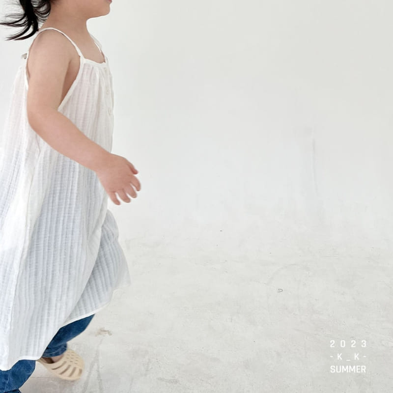 Kk - Korean Children Fashion - #magicofchildhood - Pokari Layered One-piece - 5