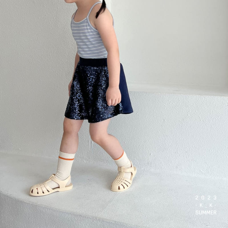 Kk - Korean Children Fashion - #prettylittlegirls - Sweet Crop String Sleeveless - 9