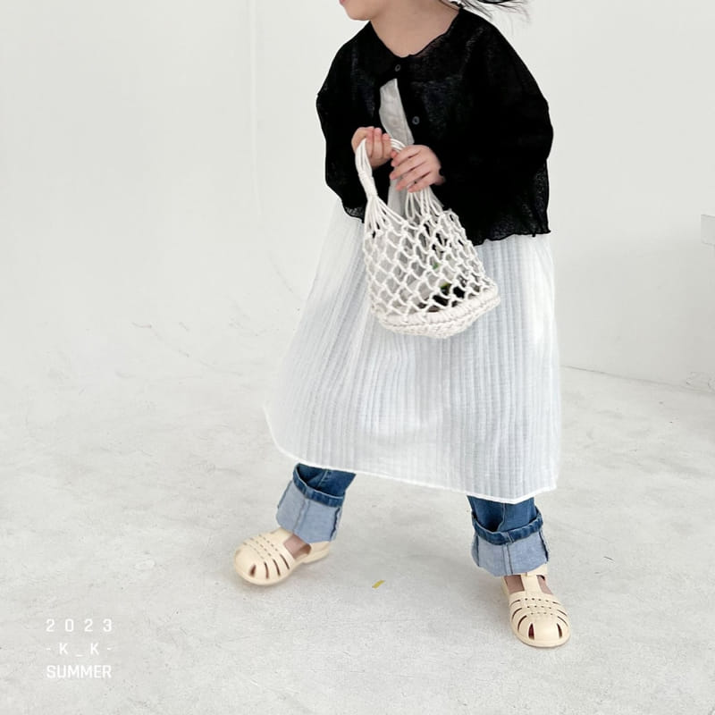 Kk - Korean Children Fashion - #prettylittlegirls - Pokari Layered One-piece - 7