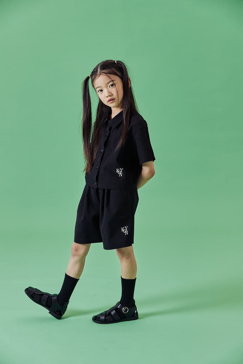 Kokoyarn - Korean Children Fashion - #prettylittlegirls - Logo Crop Blouse - 4