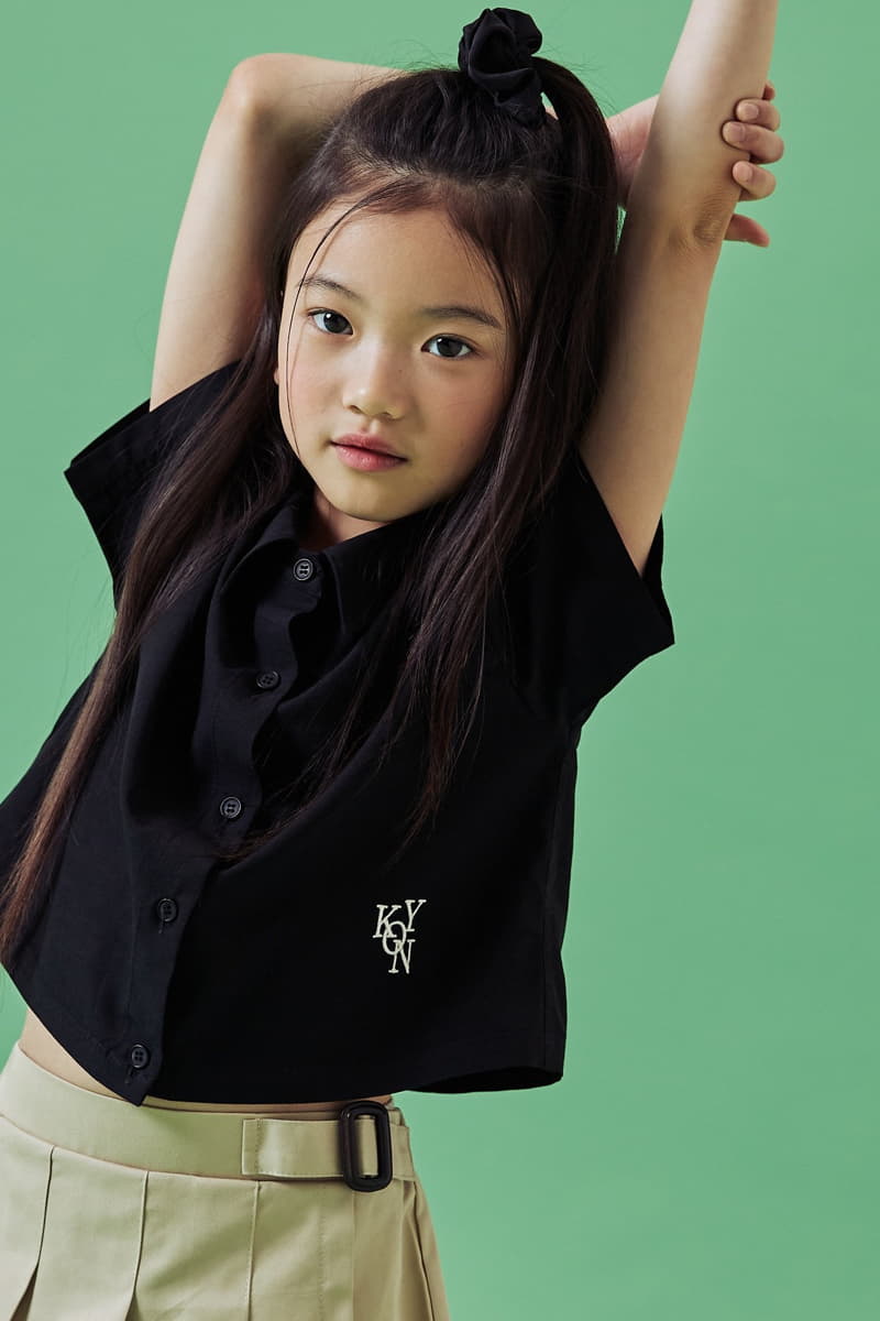Kokoyarn - Korean Children Fashion - #childofig - Logo Crop Blouse - 5
