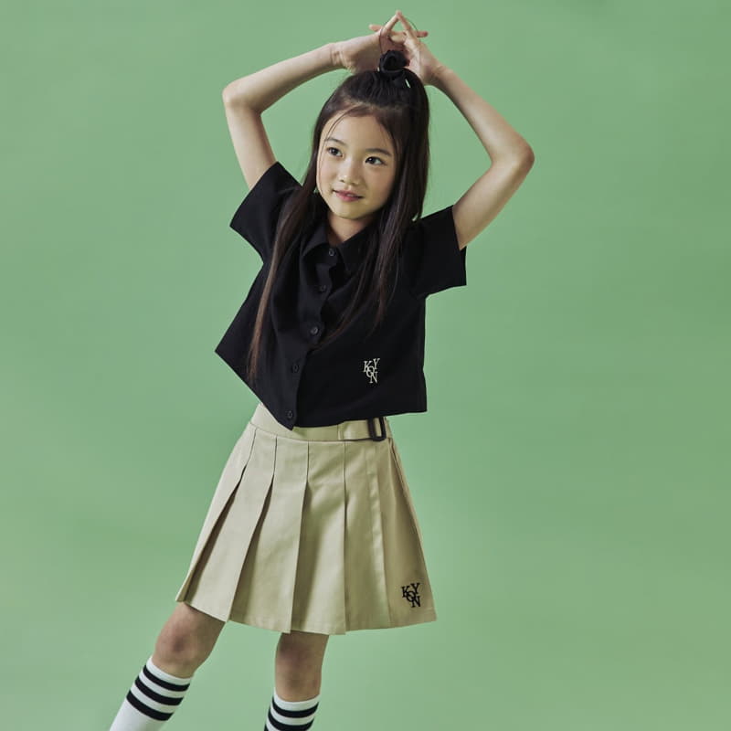 Kokoyarn - Korean Children Fashion - #childrensboutique - Logo Crop Blouse - 6