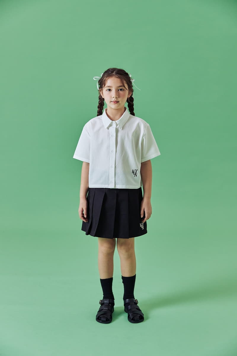 Kokoyarn - Korean Children Fashion - #discoveringself - Logo Crop Blouse - 8
