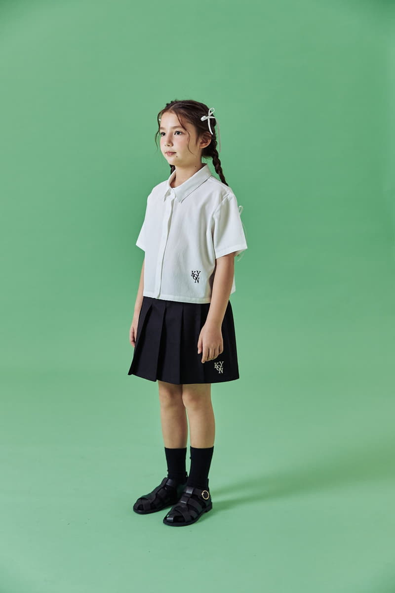 Kokoyarn - Korean Children Fashion - #fashionkids - Logo Crop Blouse - 9