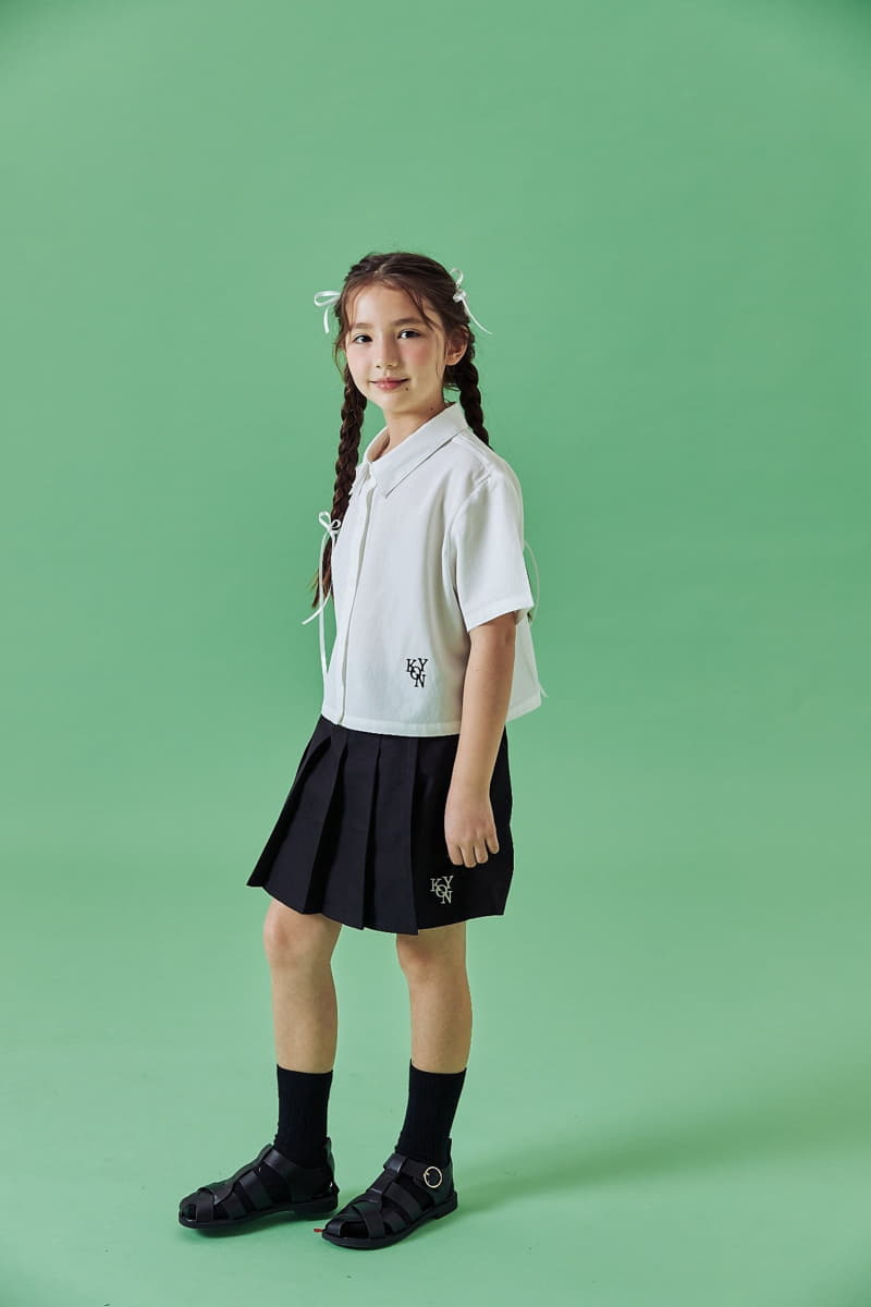 Kokoyarn - Korean Children Fashion - #kidzfashiontrend - Logo Crop Blouse - 12