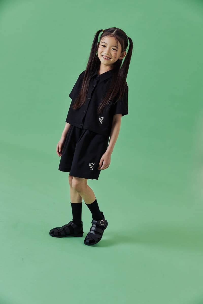 Kokoyarn - Korean Children Fashion - #magicofchildhood - Logo Crop Blouse