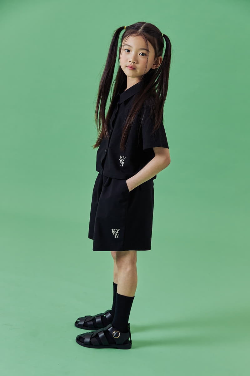 Kokoyarn - Korean Children Fashion - #minifashionista - Logo Crop Blouse - 2
