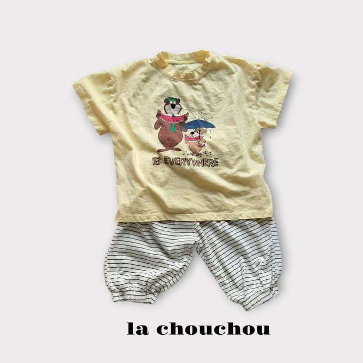 La Chouchou - Korean Children Fashion - #Kfashion4kids - Melon Bear Tee - 5