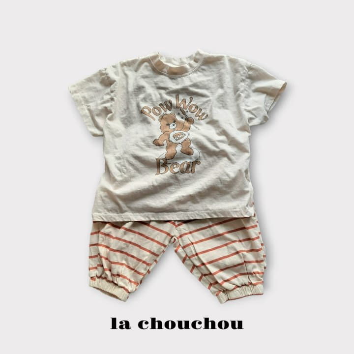 La Chouchou - Korean Children Fashion - #kidzfashiontrend - Wow Bear Tee - 4