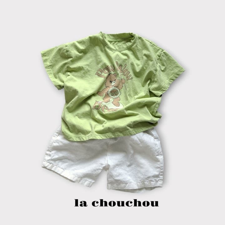 La Chouchou - Korean Children Fashion - #kidzfashiontrend - Wow Bear Tee - 3