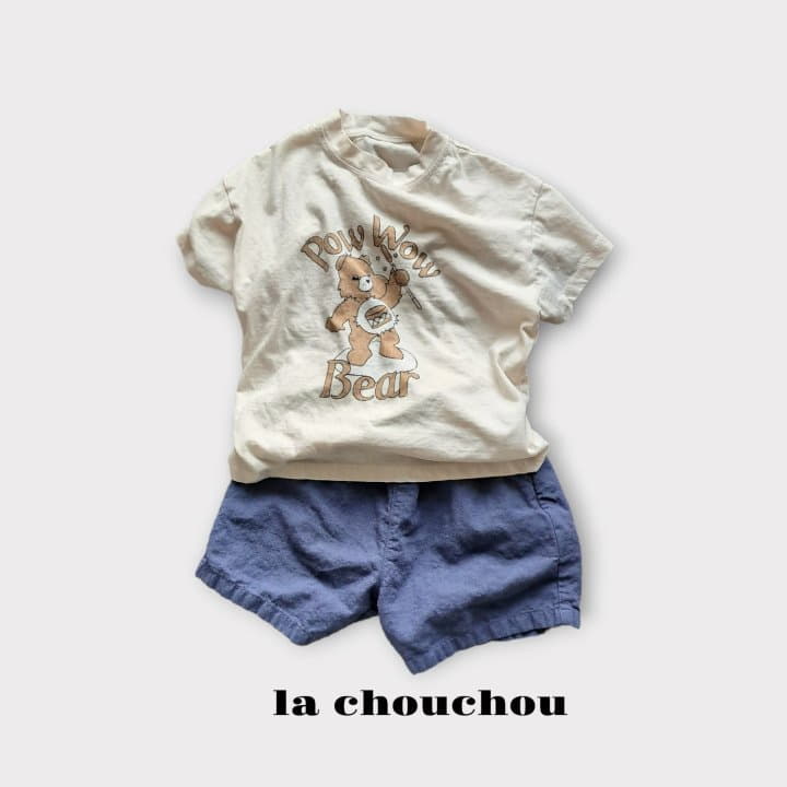 La Chouchou - Korean Children Fashion - #littlefashionista - Wow Bear Tee - 5