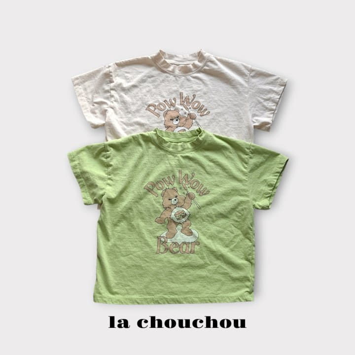 La Chouchou - Korean Children Fashion - #magicofchildhood - Wow Bear Tee - 6