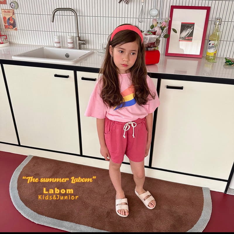 Labom - Korean Children Fashion - #childrensboutique - Rainbow Star Tee - 7