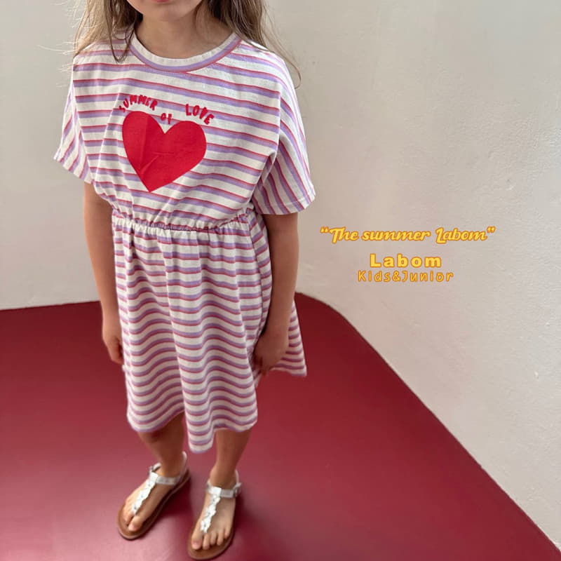Labom - Korean Children Fashion - #designkidswear - Summer Love One-piece