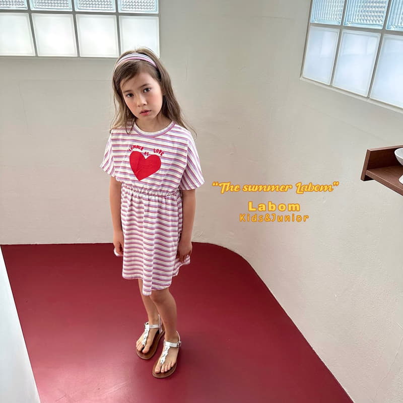 Labom - Korean Children Fashion - #kidsstore - Summer Love One-piece - 5